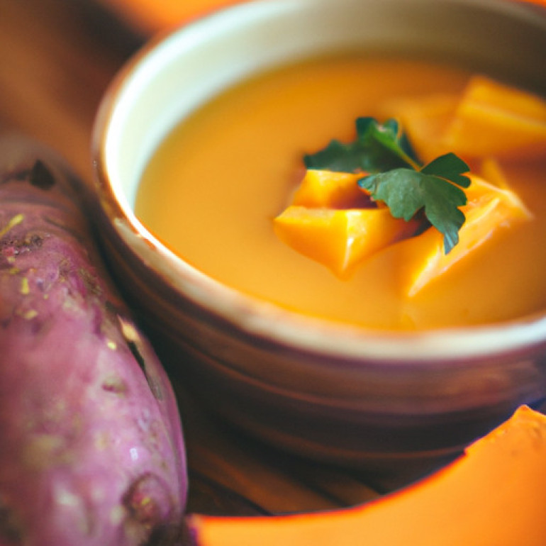 Healing and Delicious Sweet Potato Soup Recipe