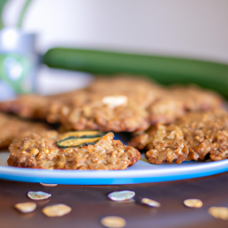 Ultimate Chewy Peanut Butter Zucchini Oat Cookies