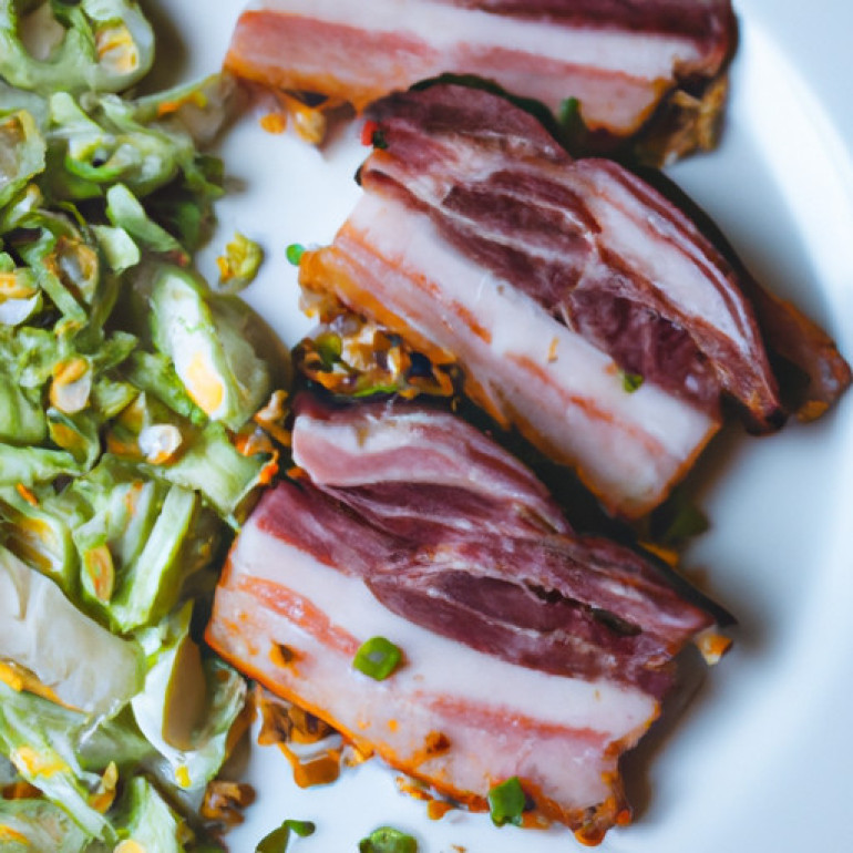 Savory Bacon Cabbage Medallions: A Delicious Twis