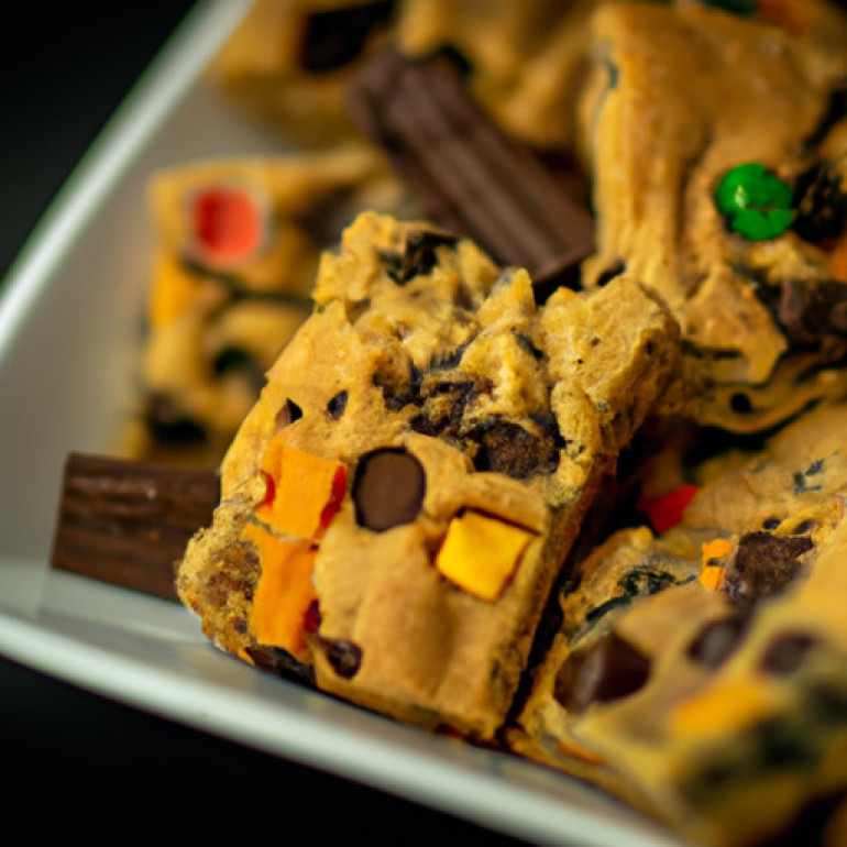 Ultimate Candy Bar Blondies Recipe for Leftover Halloween Treats