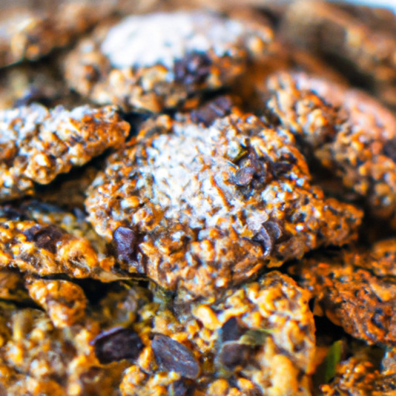 Hearty Granola Rye Chocolate Chip Cookies Recipe