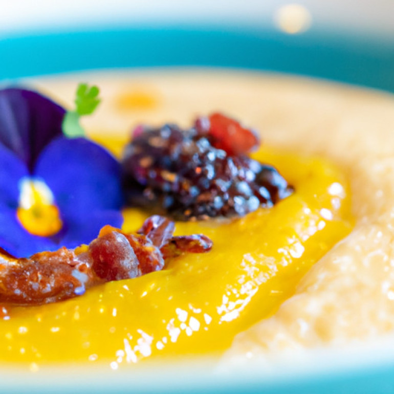 Savory Morning Polenta Delight