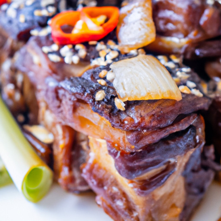 Flavorful Slow-Cooked Korean Roast or Ribs Recipe