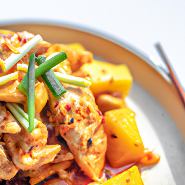 Sizzling Korean Spicy Chicken Stir-Fry: A Flavorful Delight!