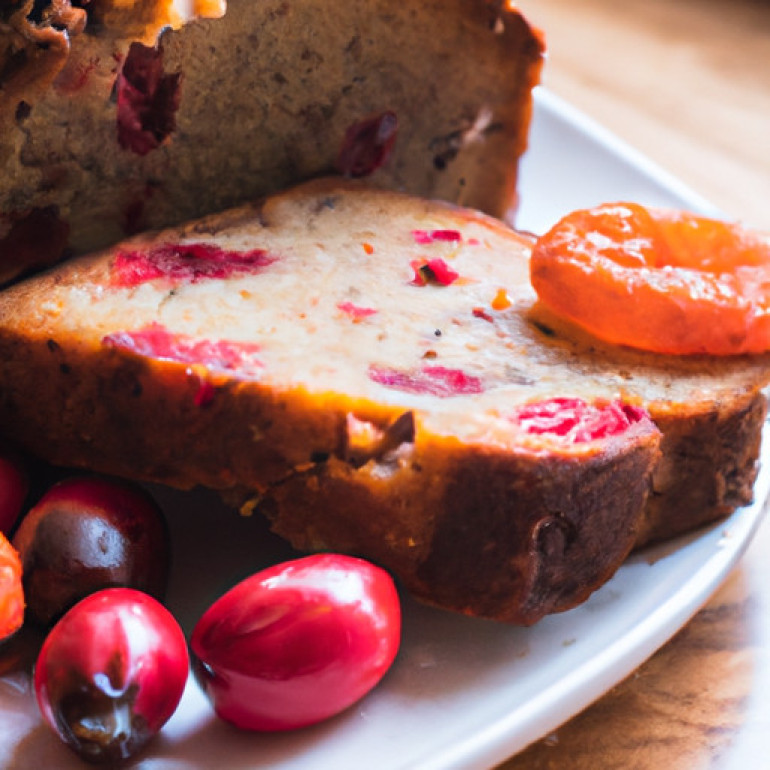 Savor the Blend: Cranberry Persimmon Bread Delight