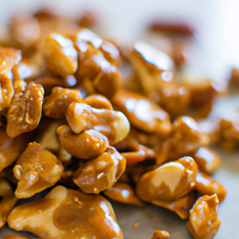 Crunchy Maple Nut Confection