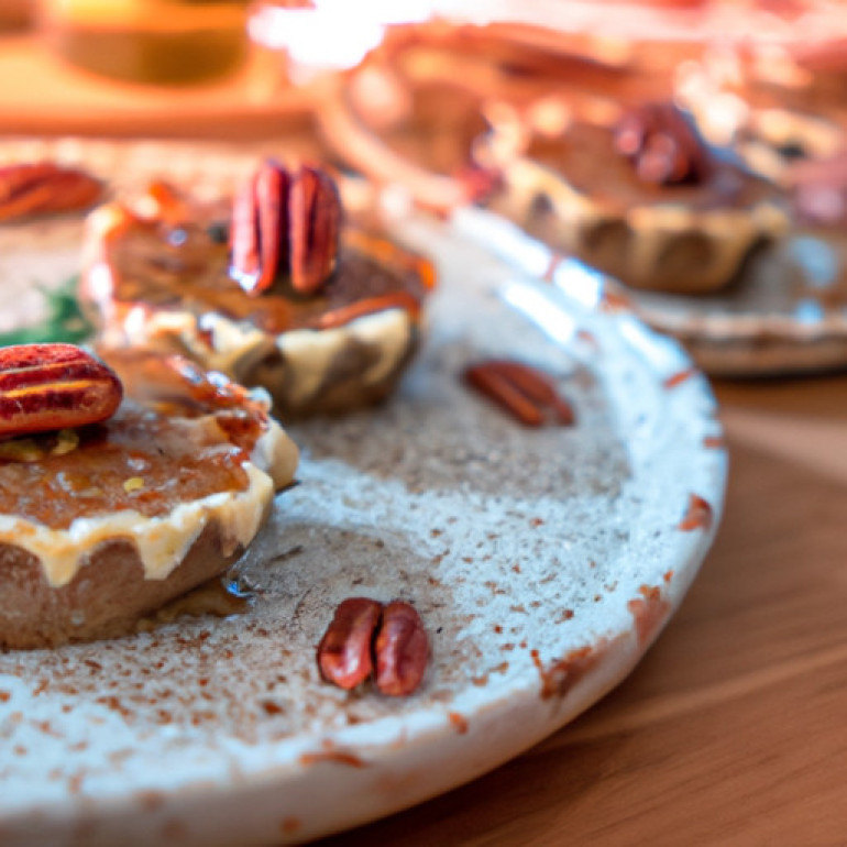 Irresistible Bite-Sized Pecan Cheesecake Delights